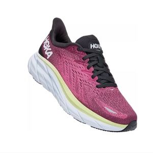 Hoka Clifton 8 Running Shoe Blue Rose Size 11D